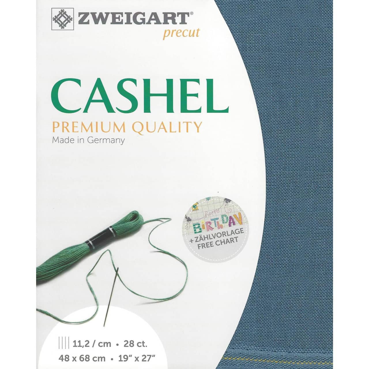 Zweigart® Cashel Precut 28 Count Premium Fabric, 19" x 27"